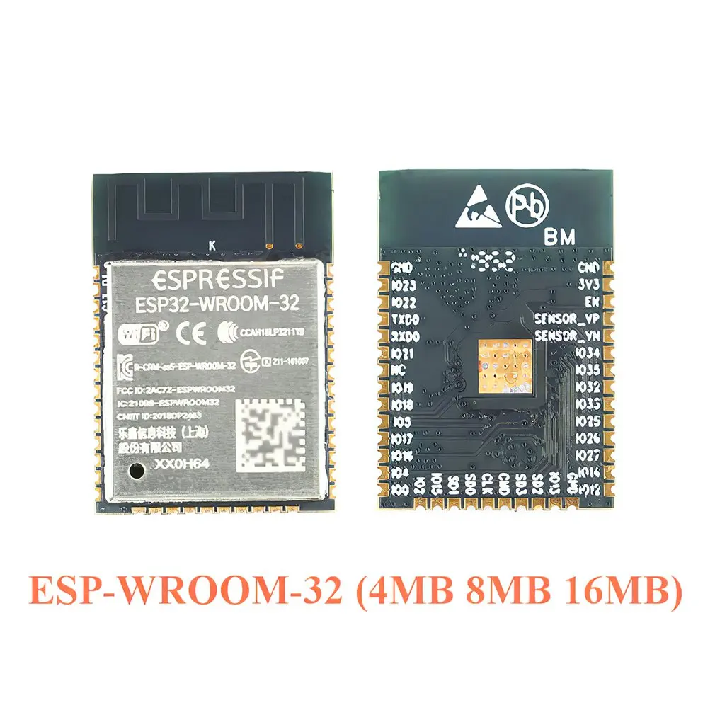 

Al ESP32-WROOM-32 двухъядерный Wi-Fi и беспроводной MCU модуль IoT беспроводной модульный и прочный телефон
