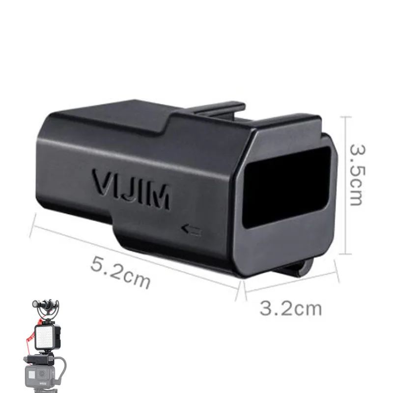 Крепление для микрофона Адаптер Gopro 3 5 мм адаптер Холодный башмак Удлинительное