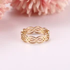 Cazador перстни в форме волны из нержавеющей стали модное женское геометрическое кольцо 2022 Новое поступление ювелирные изделия подарок на день рождения