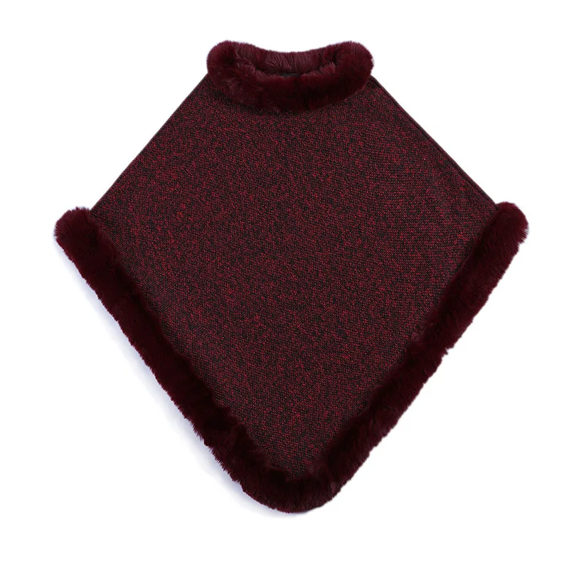 

2021 New Foreign Trade European and American Imitation Fur Women Wig Inverness Women Imitate Rex Rabbit Fur Covers Fur Plush OK