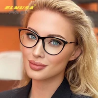 blmusa new 2021 trendy blue light blocking glasses tr90 frame fashion multi functional optical glasses prescription eyeglasses