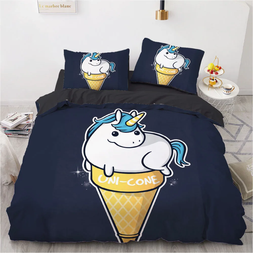 Комплект постельного белья с 3D рисунком комплект пододеяльником одеяло