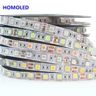 5M IP65 водонепроницаемая гибкая светодиодная лента Light SMD 563050502835 DC 12V Led Tap Ribbon WhiteWarm WhiteYellowRedGreenBlueRGB