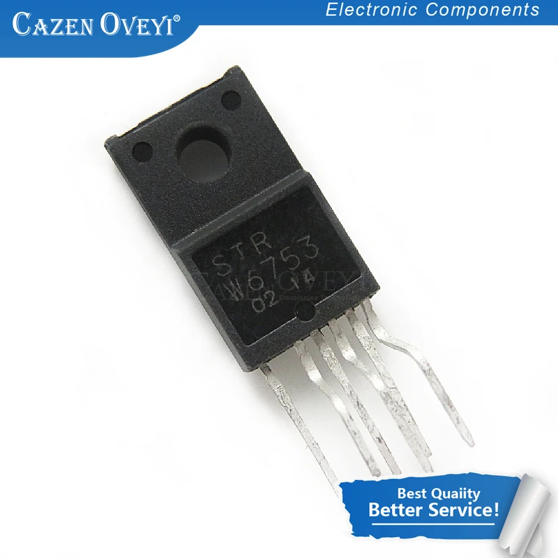 5pcs/lot STR W6753 STRW6753 TO220F 6 In Stock|Интегральные схемы| |