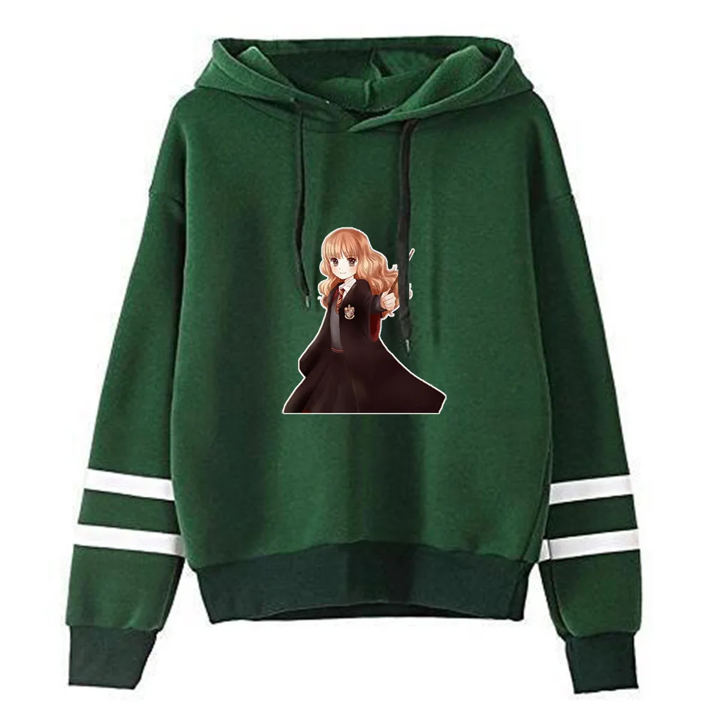 Новинка модный свитер Pikurb с капюшоном в стиле волшебного фильма Свитшот