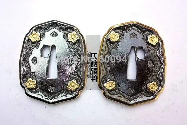 Кованый чехол аксессуары Цуба из сплава наручник ДЛЯ Broadsword Sabre МЕЧ фальшион