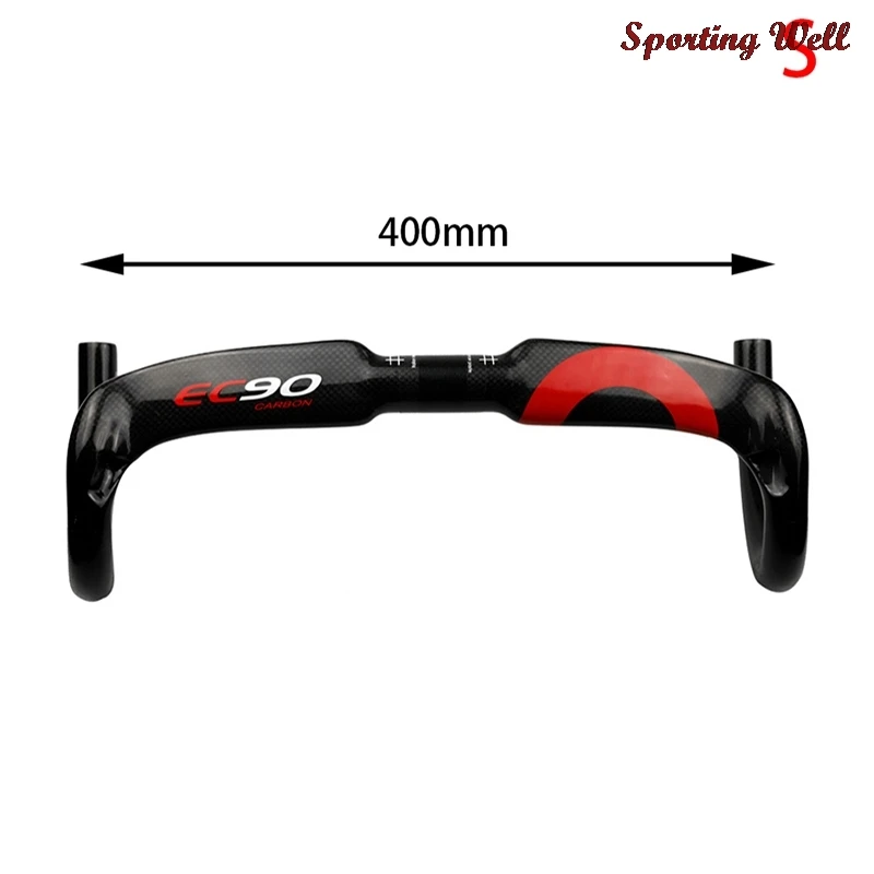 

2020 New EC90 carbon fiber highway bicycle thighed handle handlebar 400 420 440MM