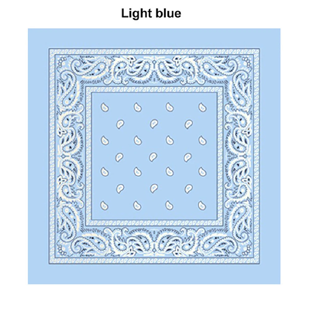 Light Blue Новая мода много цветов женский классический платок Спортивный Платок квадратная одежда аксессуары смесь хлопок мягкий шейный шарф - Цвет: Light Blue