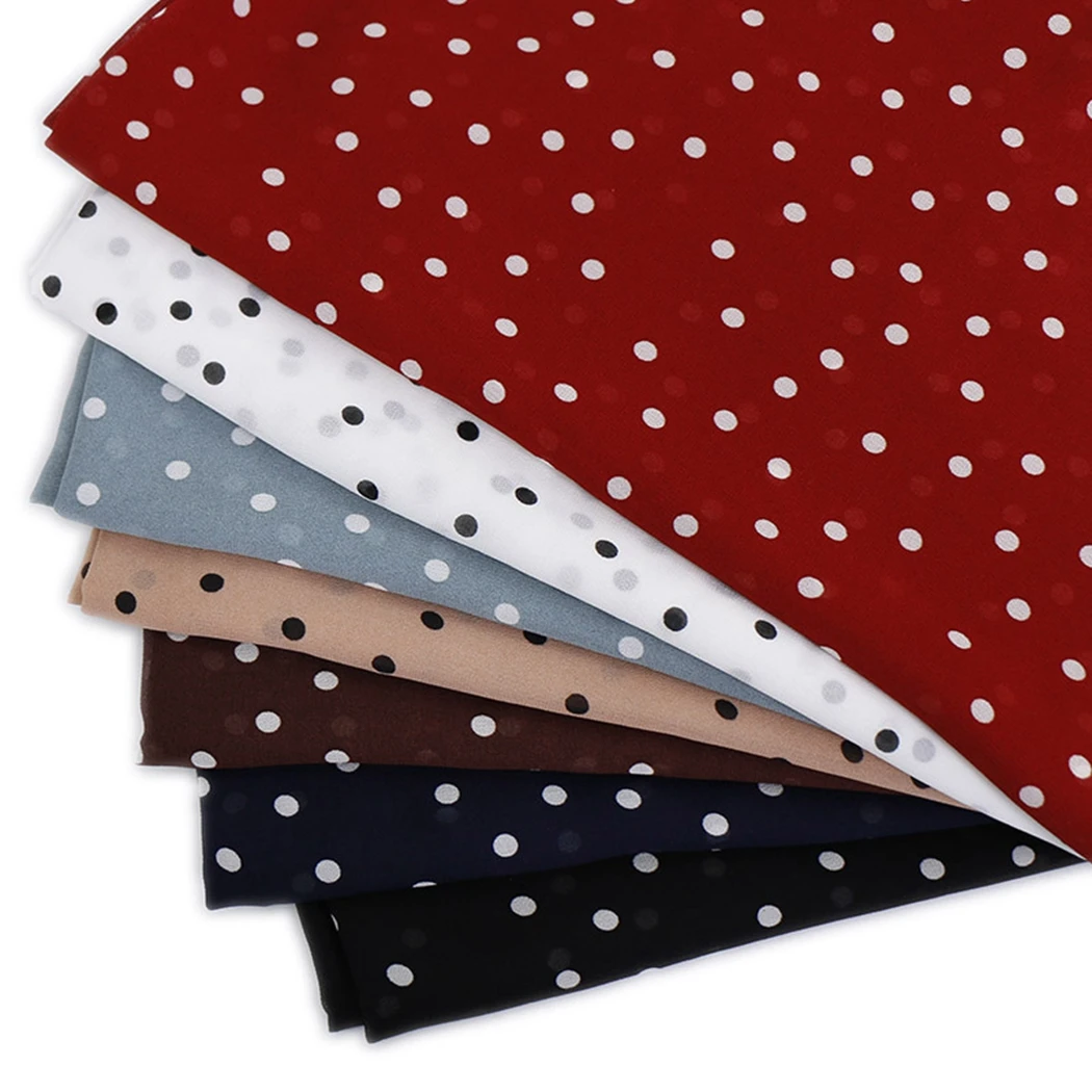 2019 модный хиджаб в горошек Однотонный женский мусульманский шарф обертывания и