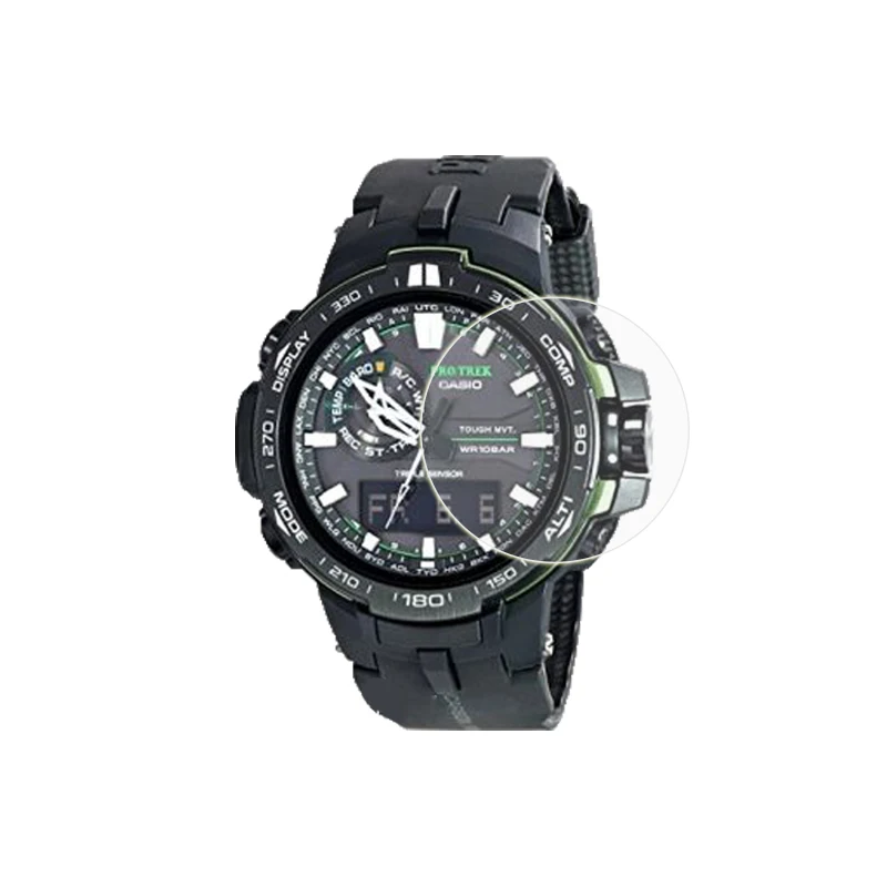 Прозрачная защитная пленка из закаленного стекла для смартфонов Casio PRW-6000Y PRW6600
