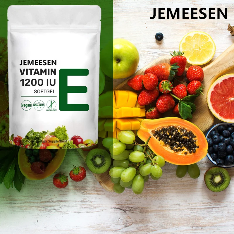 

JEMEESEN Vitamin E Non-GMO Dietary Supplements Health Care