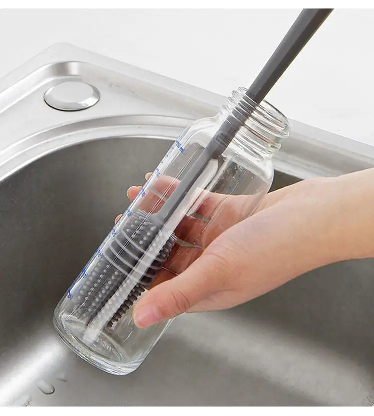 

Washing Cup Artifact Long Handle Gap Bristle Baby Bottle Brush Cleaning Brush Cleaning Water Cup Thermos Cup Brush