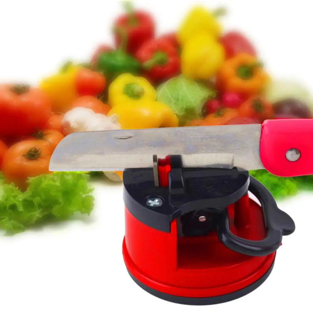 1PC Metal Knife Sharpener Scissors Grinder Non-slip Suction Chef Kitchen Sharpening Tools for Gardening Shears Lawnmower Blades | Дом и сад