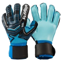 new design professional soccer goalkeeper glvoes latex with finger protection for children adults football goalie gloves