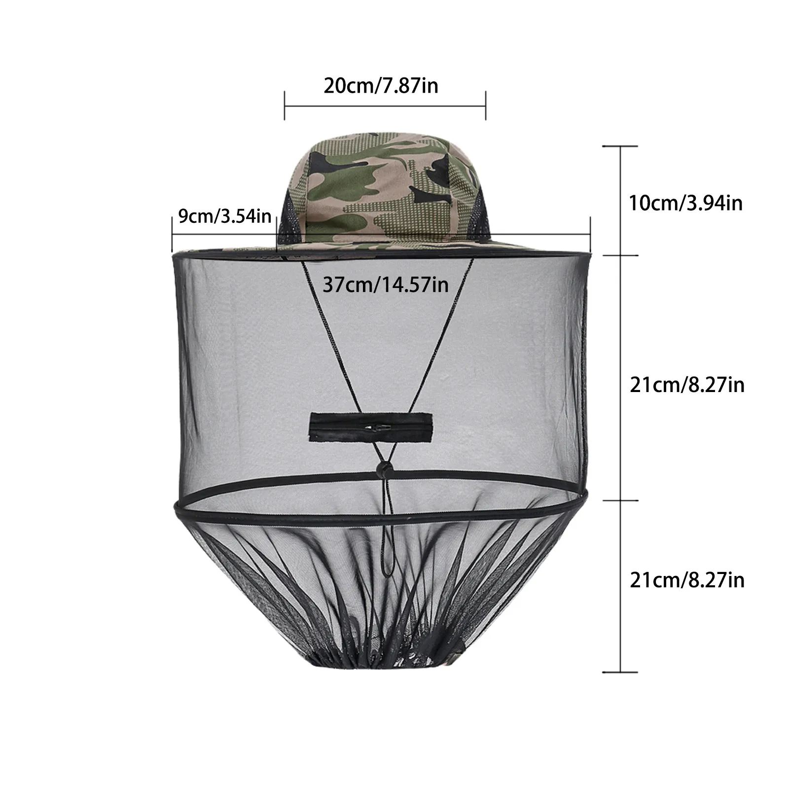 

Multifunction Outdoor Anti-Mosquito Bug Fly Bee Insect Head Net Hat Cap Sun Protection Fishing Hiking for Men Women Camping Caps