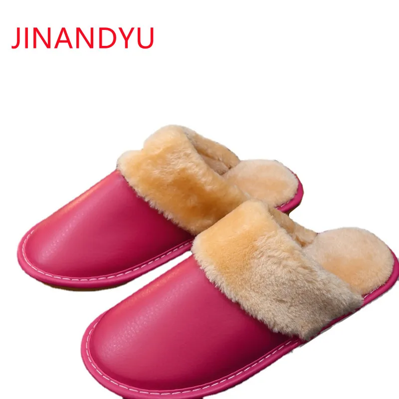 Домашние тапочки зимние плюшевые Сланцы на плоской подошве мягкие удобные