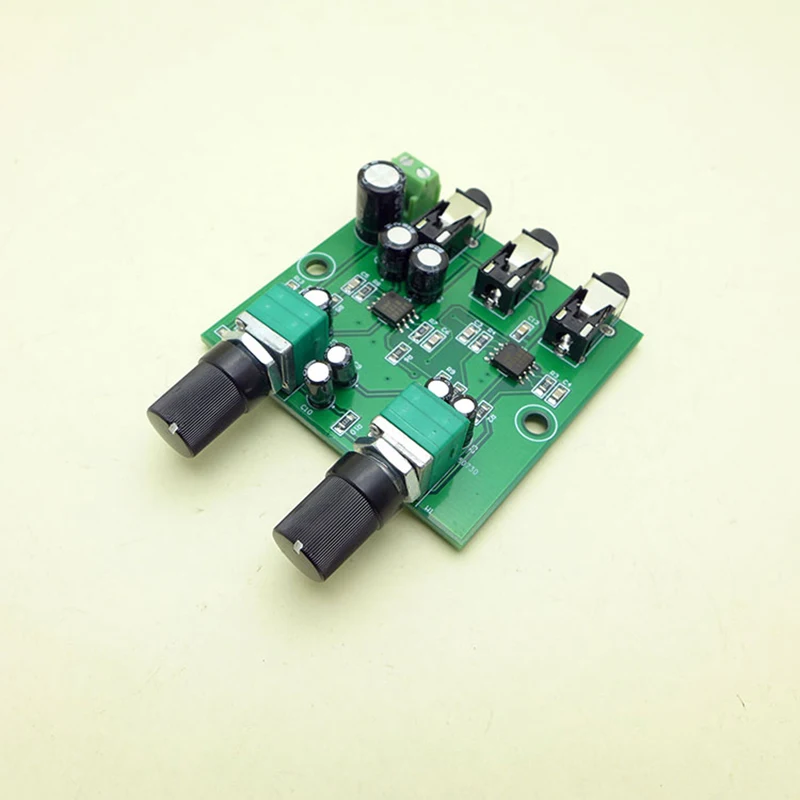 Dc 5v-12v стерео аудио сигнальный микшер плата Привод Усилитель мощности для