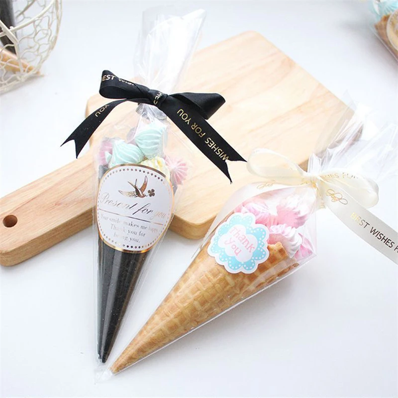 

Кармашки для конфет, прозрачные, пластиковые, упаковочные украшения, 50 шт.