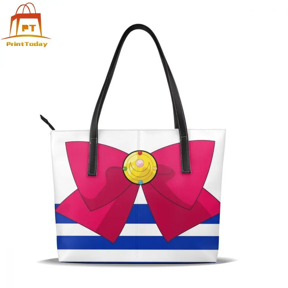 

Сумочка с изображением Мун, сумки с верхними ручками для подростков, большая кожаная сумка-тоут с принтом, Свадебный с принтом, женские сумк...