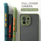Чехол для Xiaomi mi 9, 10, 11 lite 5G, 11i, mi11 pro, A3, 10T, жесткий, матовый, силиконовый, противоударный