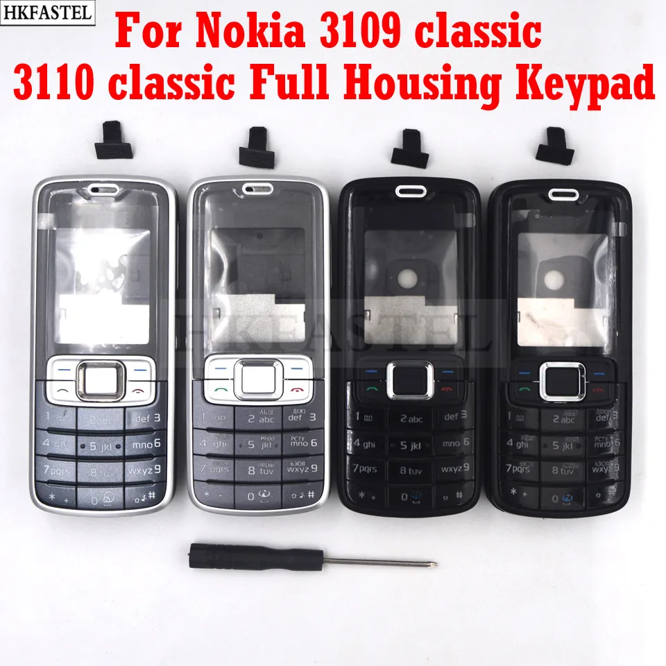 HKFASTEL Новый чехол для Nokia 3110c 3110 Classic 3109c 3109 мобильный телефон Полный Корпус с