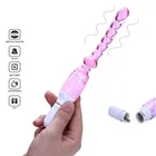 Мужские электрические анальные шарики, анальная пробка для точки G, анальная стимуляция палочек, товары для взрослых, вибратор, секс-игрушки для мастурбации мужчин и женщин