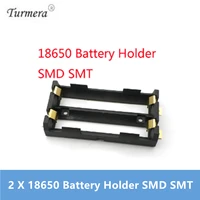 2 x 18650 battery holder smd smt high quality battery box with bronze pins tbh 18650 2c smt 18650 use turmera new oct15