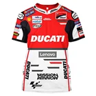 Новинка весна-лето красная футболка для мотоциклистов Ducati GP с короткими рукавами быстросохнущая дышащая гоночная футболка локомотив