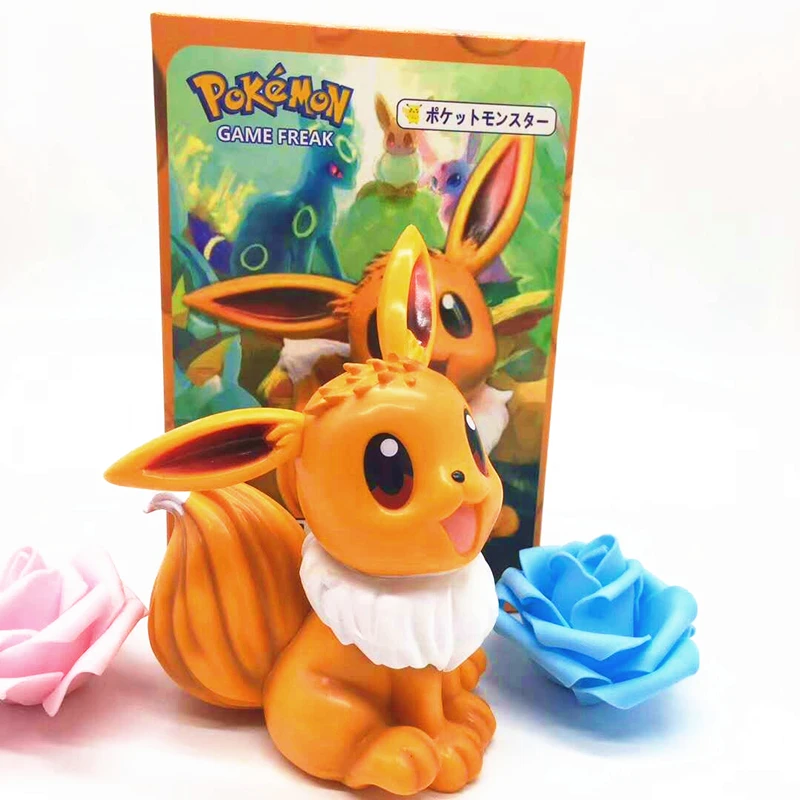

POKEMON Toys ,Eevee Box Hand-Made, Car Accessories, Children's Birthday, Animation Around