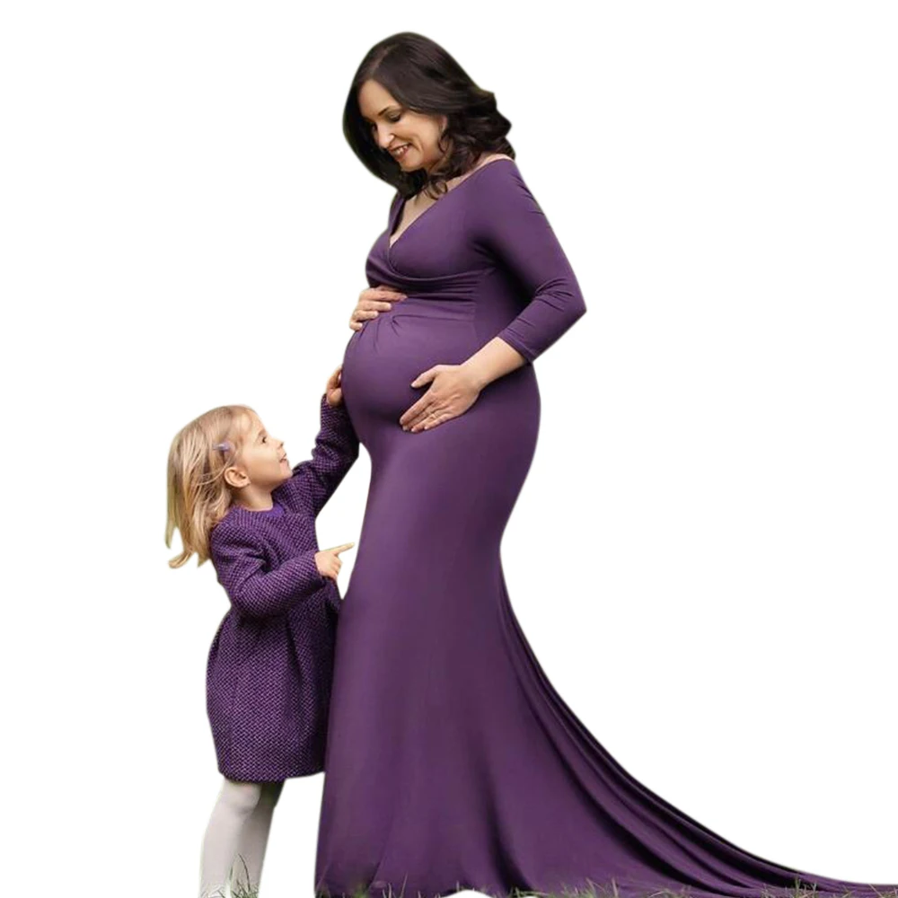 Женское платье для беременных Новинка 2020 года сексуальное длинное мамы женское