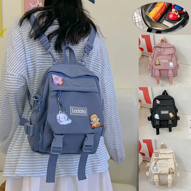 

Small women's backpack Fashionable multifunctional casual shoulder bag Cute girly backpack Schoolgirl mini schoolbag Mochila