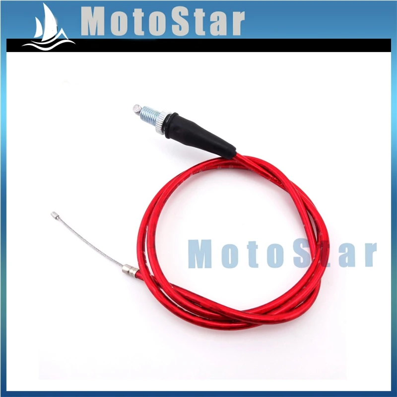 Красный газовый дроссельной заслонки 990 мм кабель для китайского питбайка
