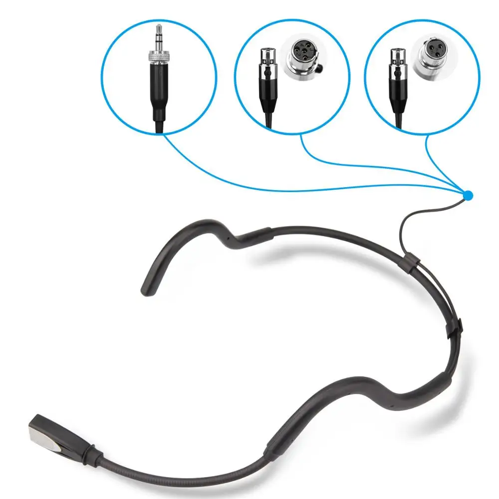 Профессиональная однонаправленная конденсаторная гарнитура KIMAFUN KM-880 xlr для