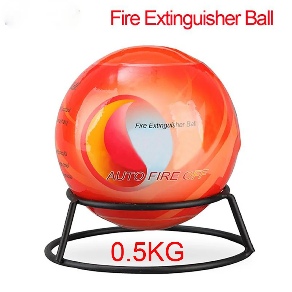 

Fire Extinguisher Ball Automatic Dry Powder Car Fire Extinguisher For Cars Home Fire Suppression Device 0.5KG With Mount Bracket
