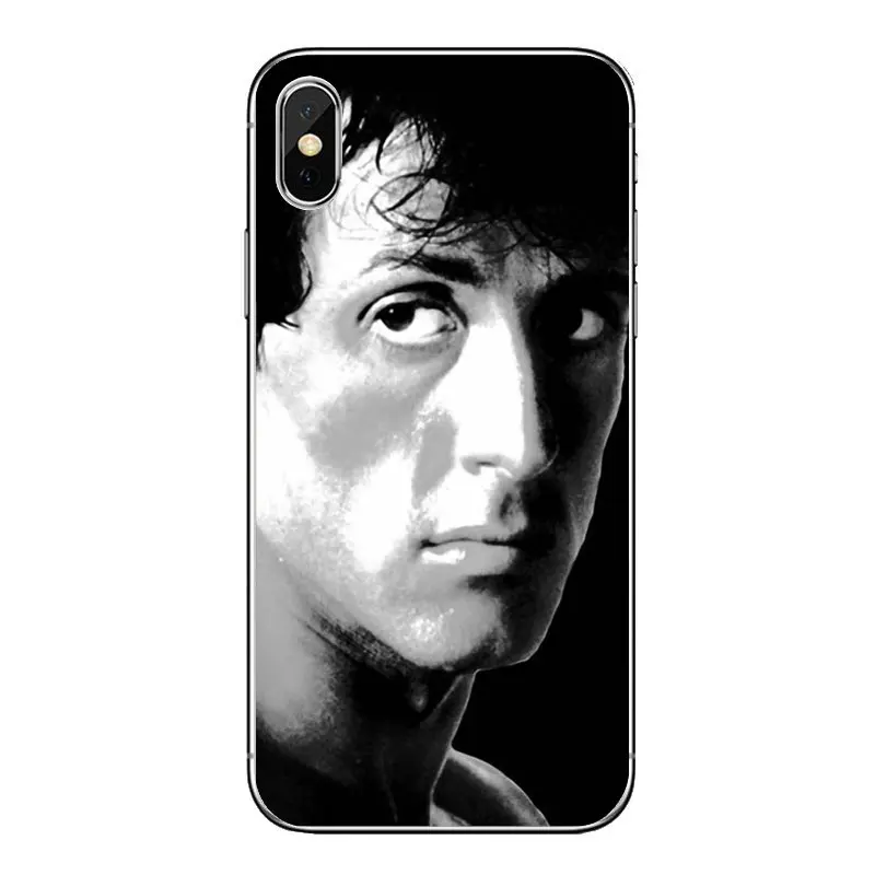 Рокки Бальбоа боксерский рисунок для iPod Touch iPhone 4 4S 5 5S 5C SE 6 6S 7 8 X XR XS Plus MAX мягкие