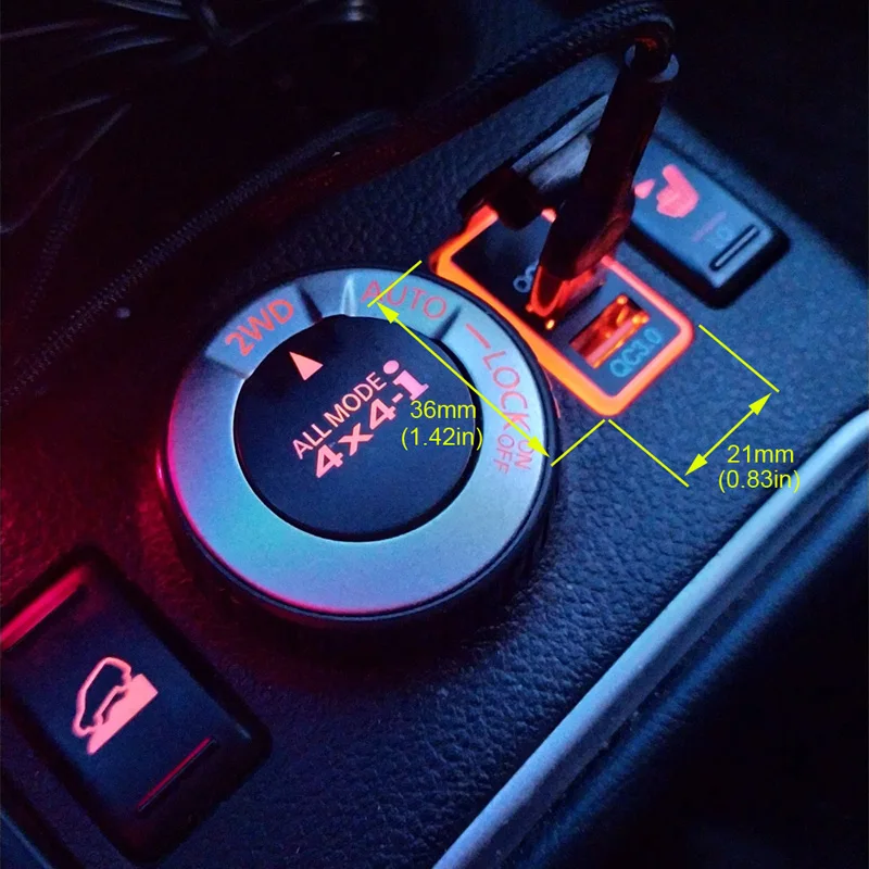 XCGaoon специальный QC3.0 Quickcharge 2 разъем USB Автомобильное зарядное устройство адаптер