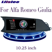 liislee car multimedia gps hifi audio radio stereo carplay for alfa romeo giulia 2016 2017 2018 2019 player navigation navi