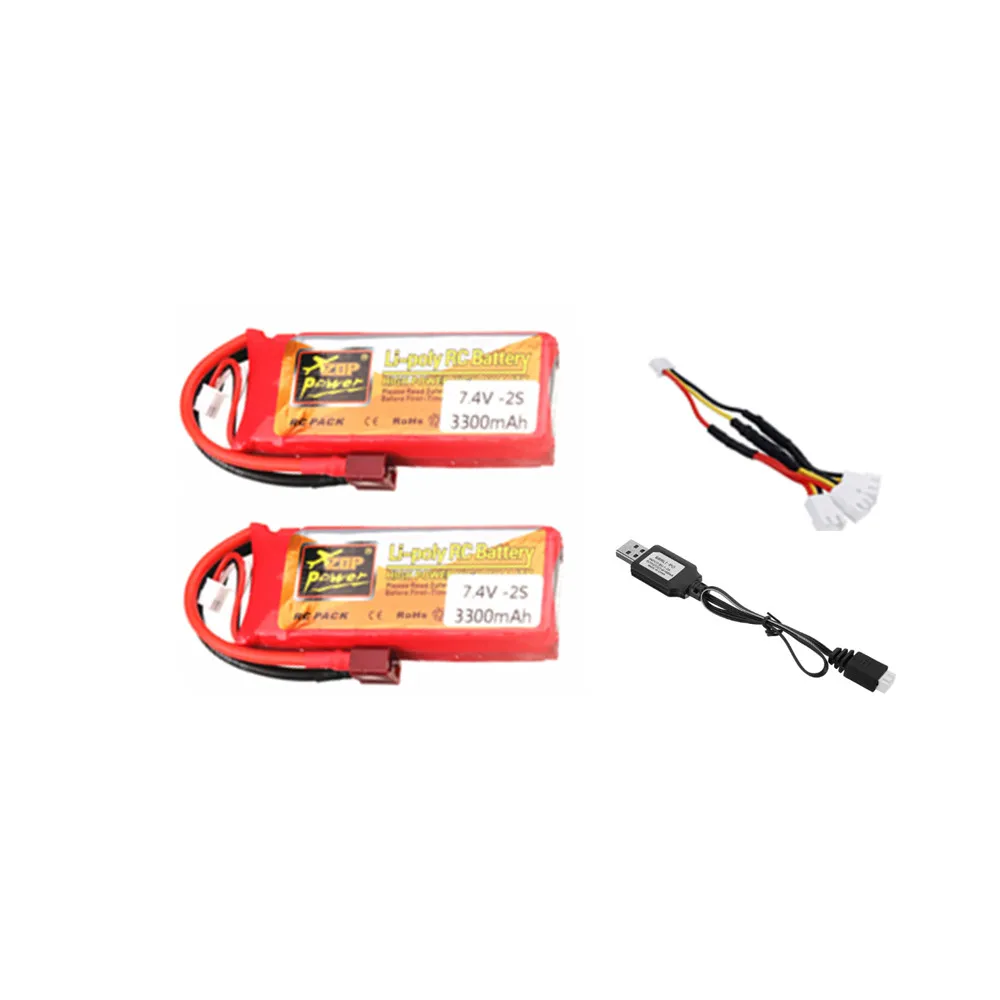 аккумулятор для wltoys 144001 2s 74 в 3300 мач п