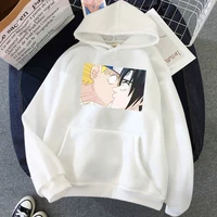 japanese anime creativity hoodies naruto sasuke funny cartoon graphic coat harajuku unisex manga sweatshirts sports pullover top