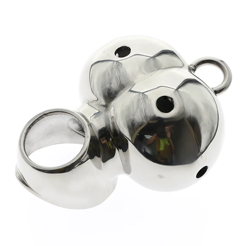 Кольцо на пенис для подвешивания в мошонку из нержавеющей стали | Красота и