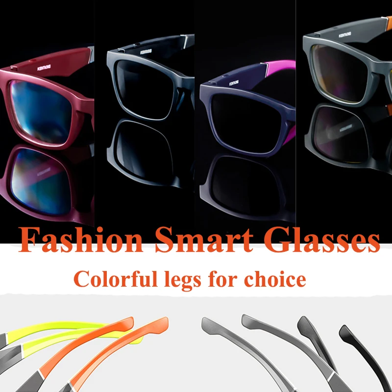 Смарт Очки солнцезащитные с поддержкой Bluetooth 5 0 и микрофоном 90 мА · ч|3D очки