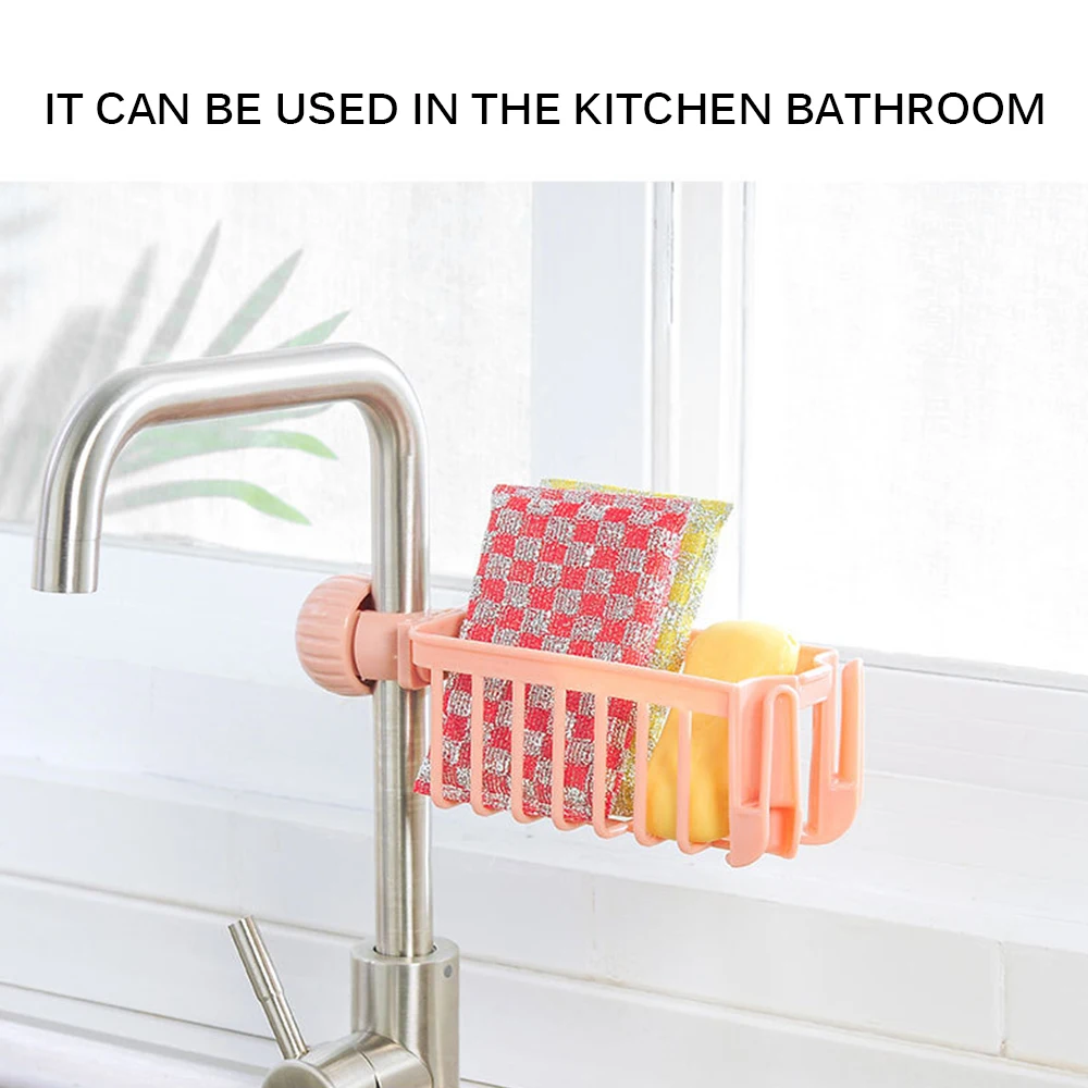 Кухонная раковина кран полка для слива хранения Губка держатель посуды Ткань