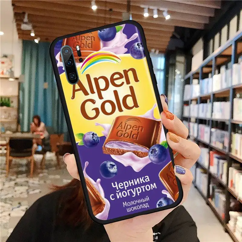 

Sweet Chocolate Bar LOVELY CUTE Phone Case For Huawei honor Mate P 9 10 20 30 40 Pro 10i 7 8 a x Lite nova 5t Soft Silicone