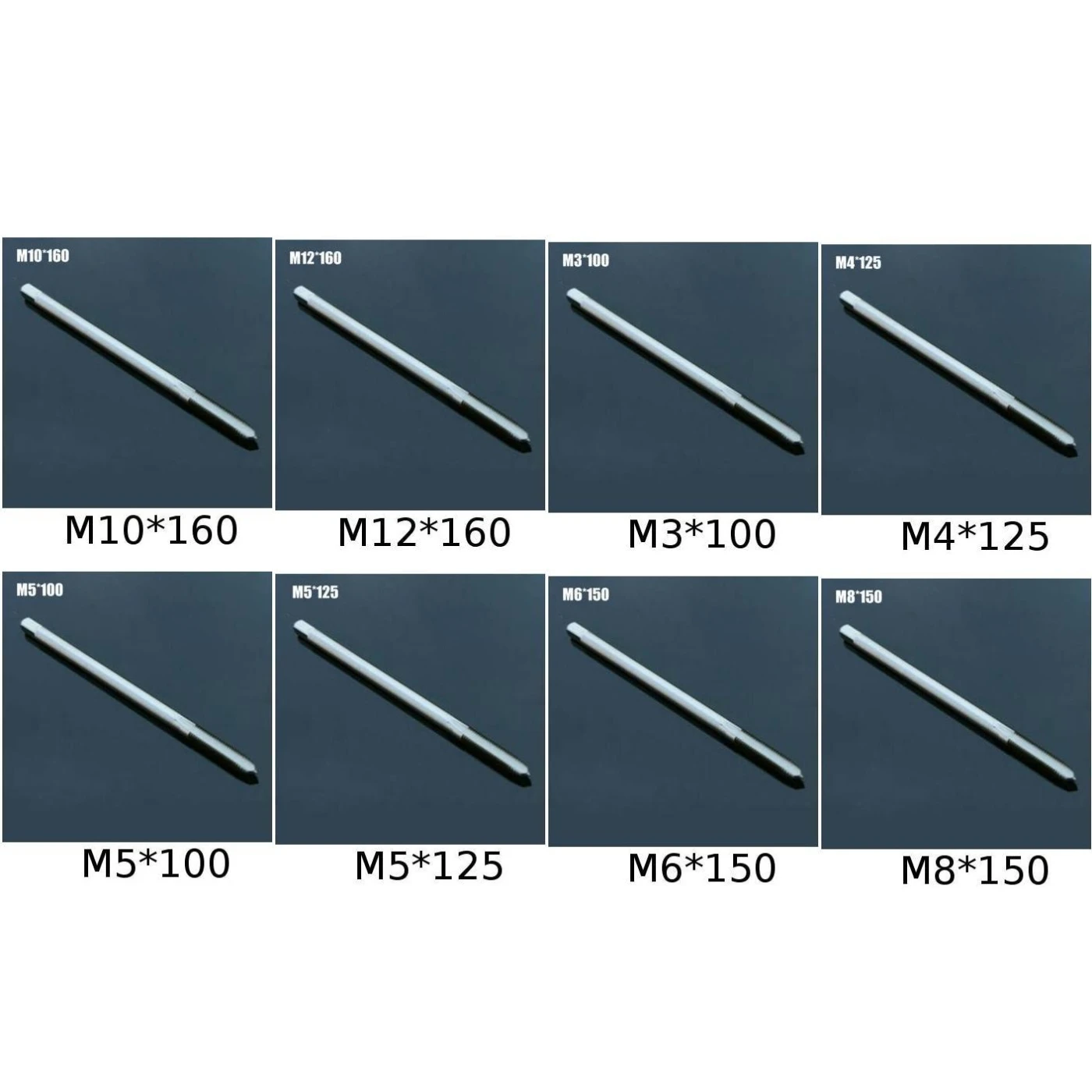 1 * Tap M3 M4 M5 M6 M8 M10 M12 HSS удлиненный хвостовик металический инструмент 100/125/150/160