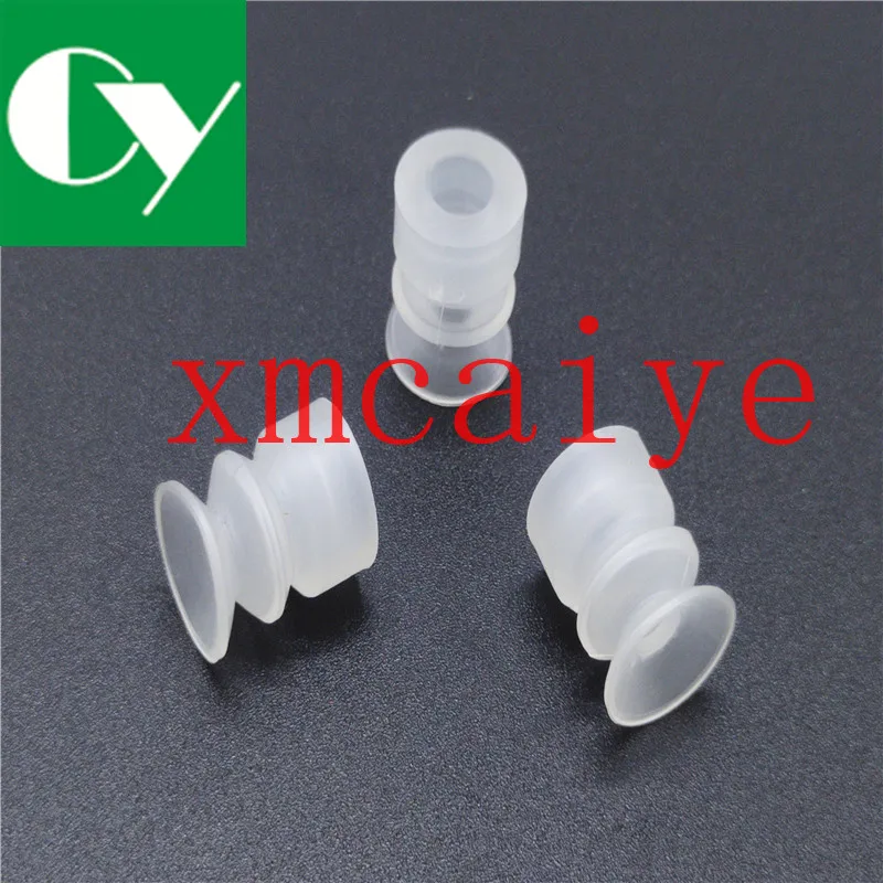 

100 PCS Rubber Sucker Size：6X12X15mm For Offset Printing Machine Parts