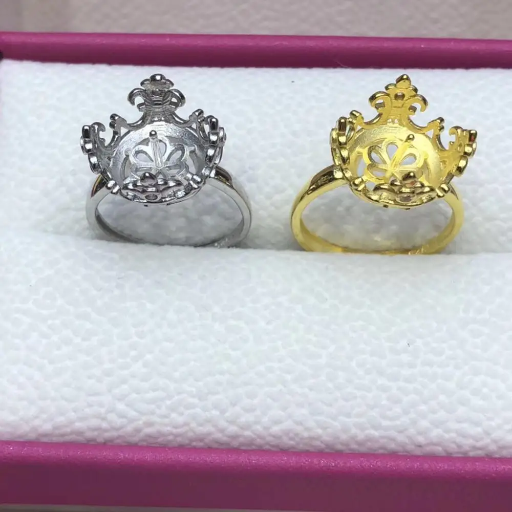 Высокое качество Шарм открытый Регулируемые Пустые Настройки кольца