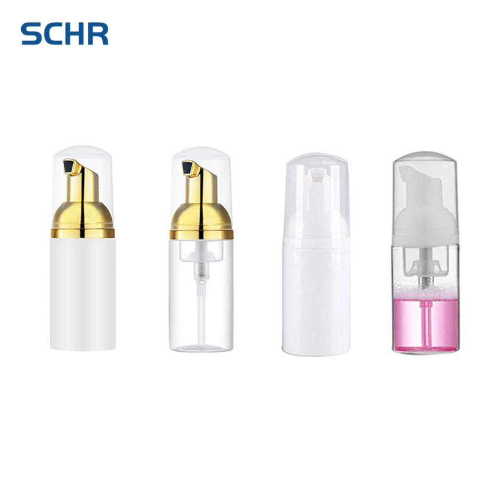 

4pcs 30ml/1oz Foam Pump Bottle Clear Castile Soap Dispenser Soap Liquid Foaming Dispenser Bottle for Cosmetic Cleaning BPA Free