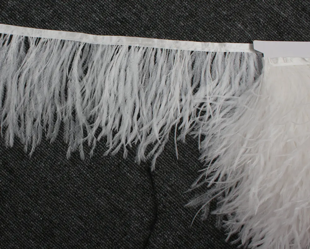 10 15 см высокое качество настоящие цветные обрезки страусовых перьев для