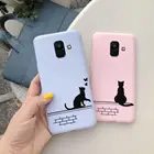 Силиконовый чехол-накладка для Samsung Galaxy A6 SM-A600F, A6 Plus 2018, с рисунком из мультфильмов