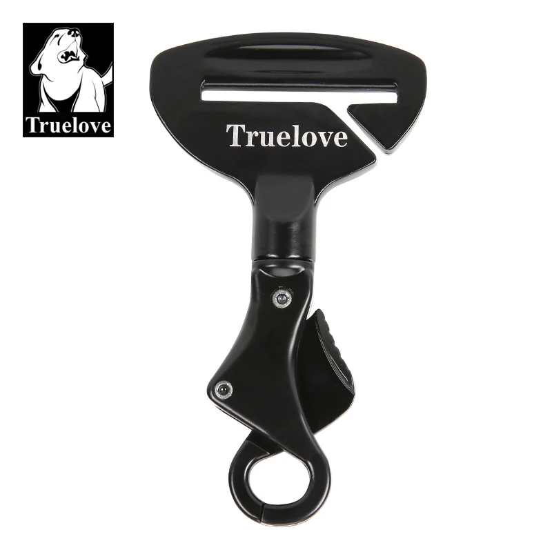 Truelove Car Seat Belt Safety Buckle Belt Collar or Harness Lightweight Aluminum Alloy Portable TLM1992